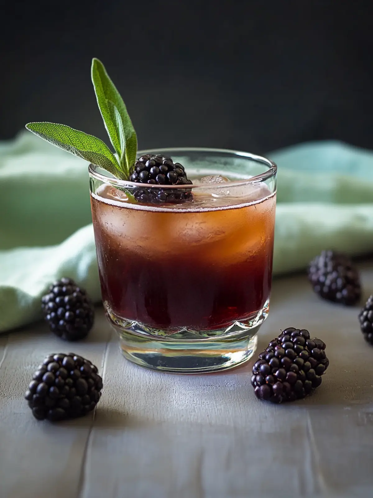 Earl Grey Blackberry Bourbon Cocktail for Cozy Fall Evenings 2 Earl Grey Blackberry Bourbon Cocktail