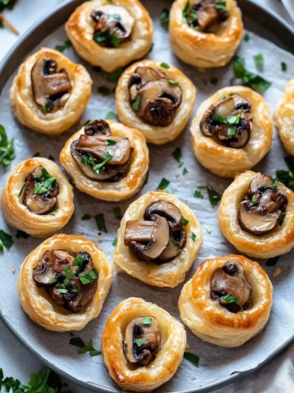 Savory Mushroom Puff Pastry Bites for Effortless Entertaining 5 Mushroom Puff Pastry Bites