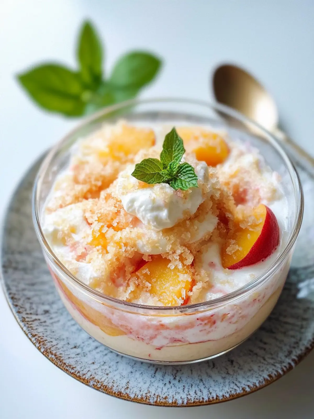 Delicious Peaches and Cream Dessert for a Healthy Indulgence 5 Peaches and Cream Dessert