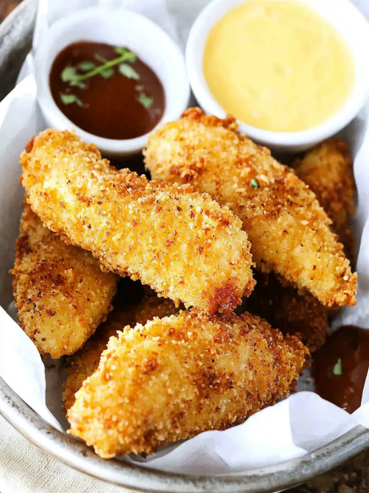 Crispy Oven-Fried Chicken Tenders for Guilt-Free Indulgence 4 Oven-Fried Chicken Tenders