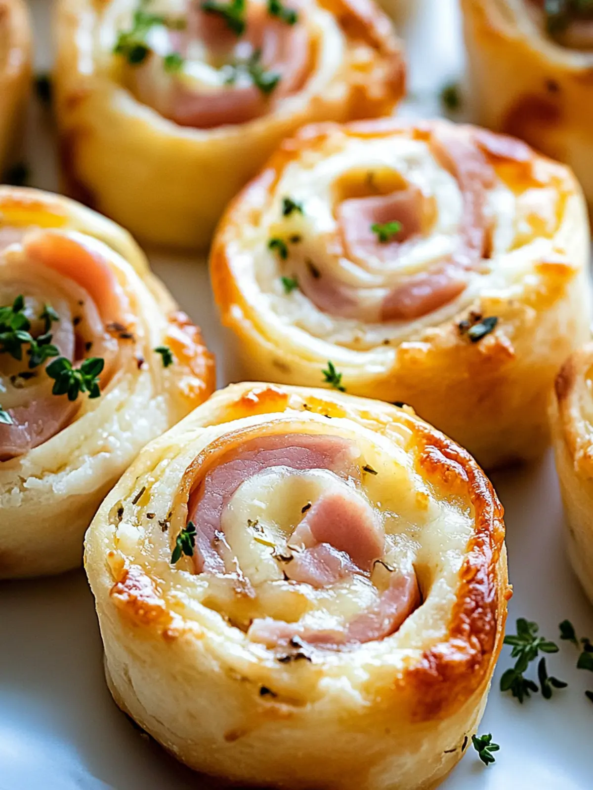 Deliciously Easy Ham and Cheese Pinwheels for Quick Parties 3 Easy Ham and Cheese Pinwheels