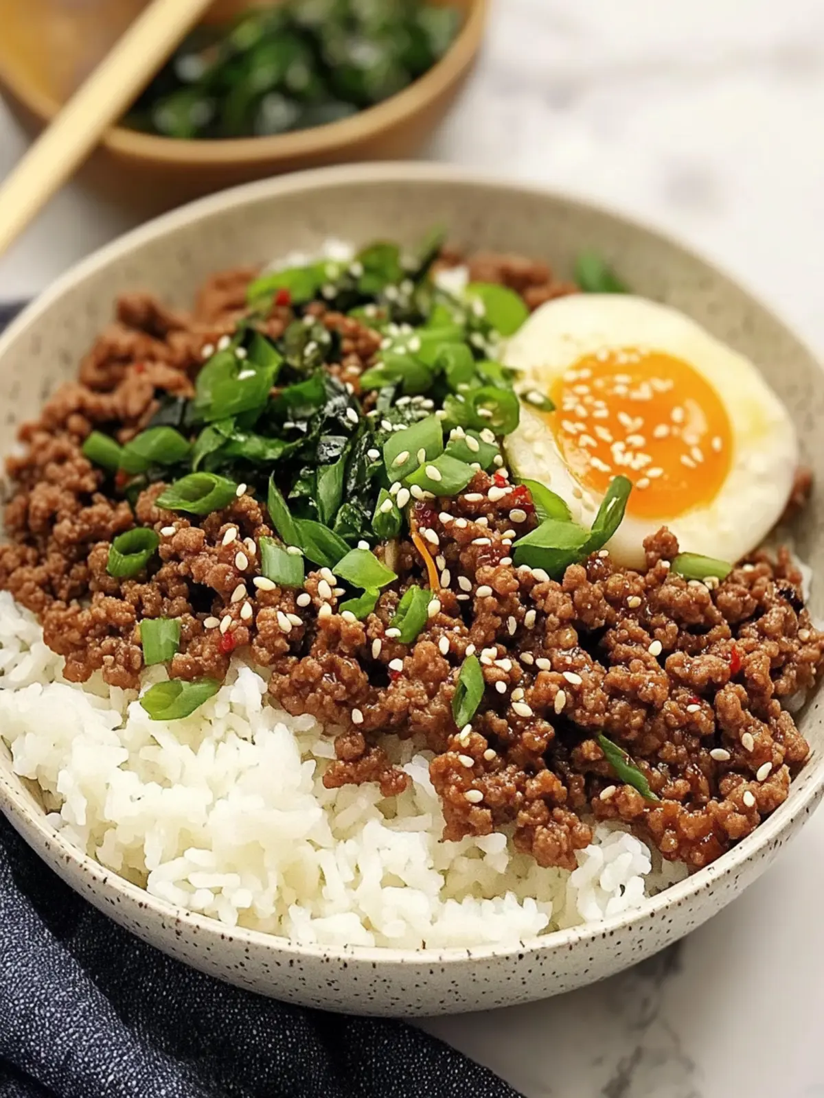 Delicious Korean Ground Beef Bowl Quick & Easy for Busy Nights 3 Delicious Korean Ground Beef Bowl (Quick & Easy)