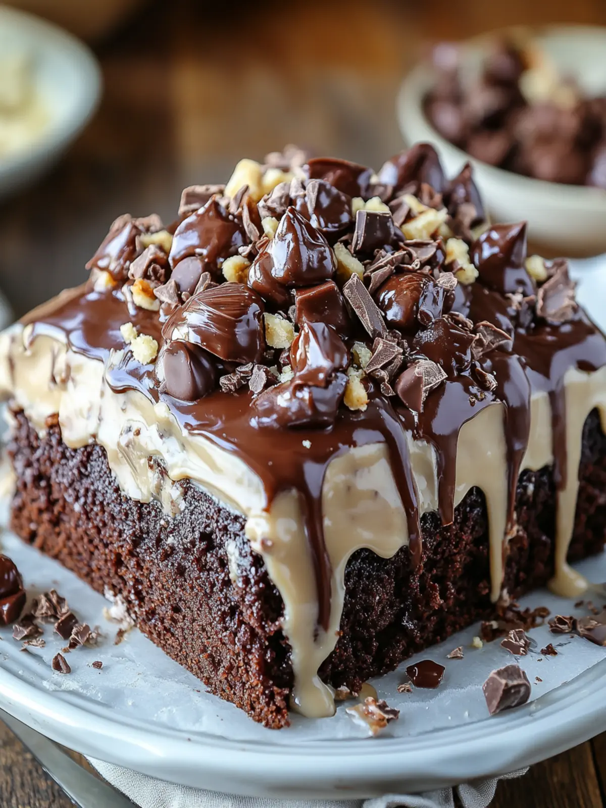 Irresistible Chocolate Turtle Cake to Delight Any Dessert Lover 4 Chocolate Turtle Cake