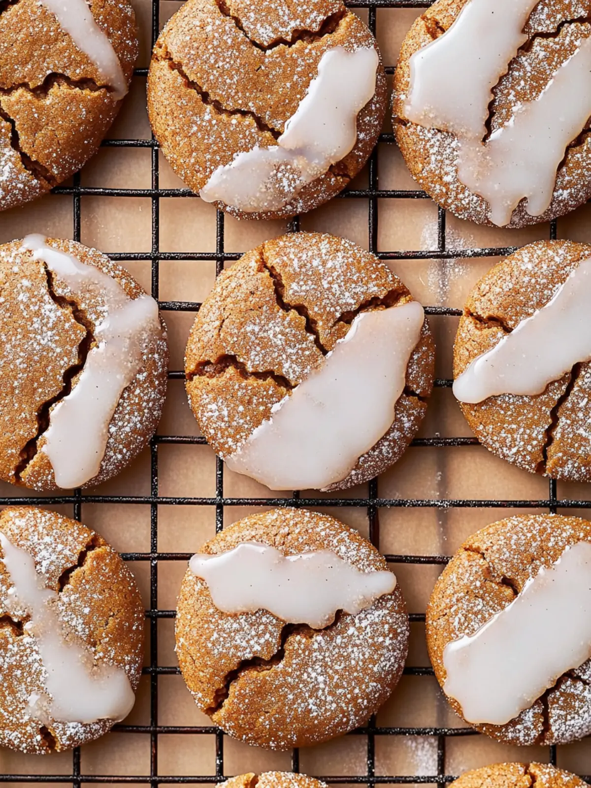 Soft Batch Gingerbread Cookies with Ginger Glaze to Savor 3 Soft Batch Gingerbread Cookies with Ginger Glaze