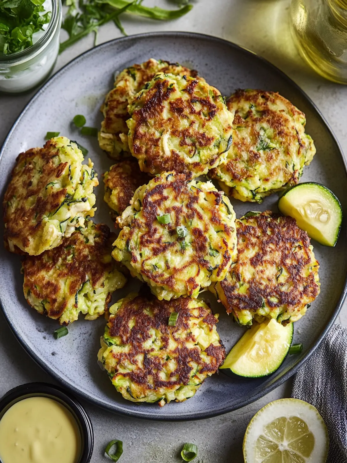 Crispy Chicken Zucchini Fritters That Everyone Will Love 3 Chicken Zucchini Fritters