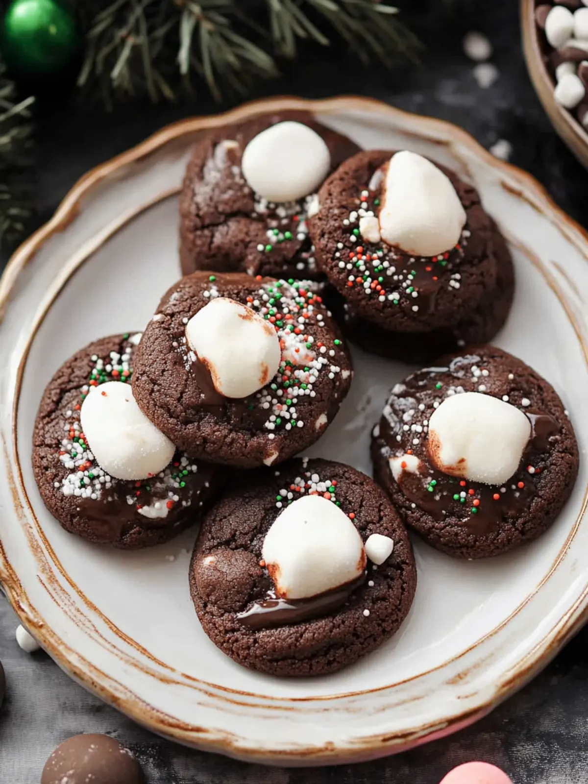 Heavenly Hot Cocoa Cookies with Marshmallows to Delight You 5 Hot Cocoa Cookies with Marshmallows