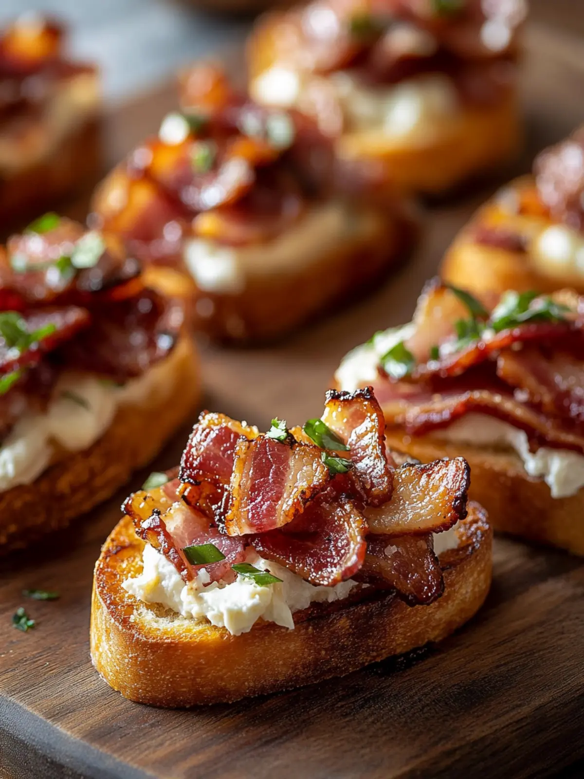Irresistible Million Dollar Bacon Crostini for Festive Gatherings 4 Million Dollar Bacon Crostini