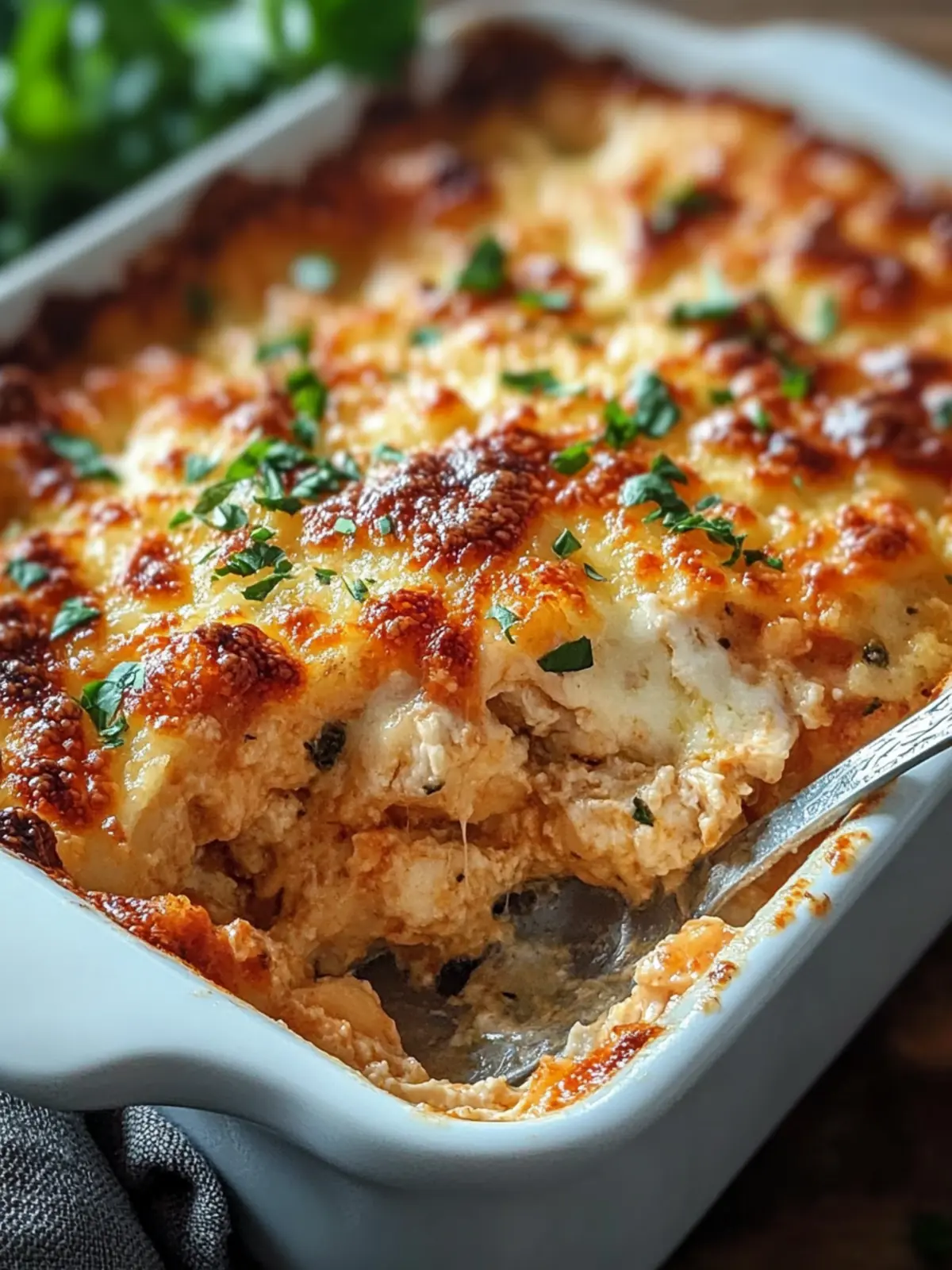 High Protein Chicken Parmesan Casserole for Easy Family Dinners 5 High Protein Chicken Parmesan Casserole