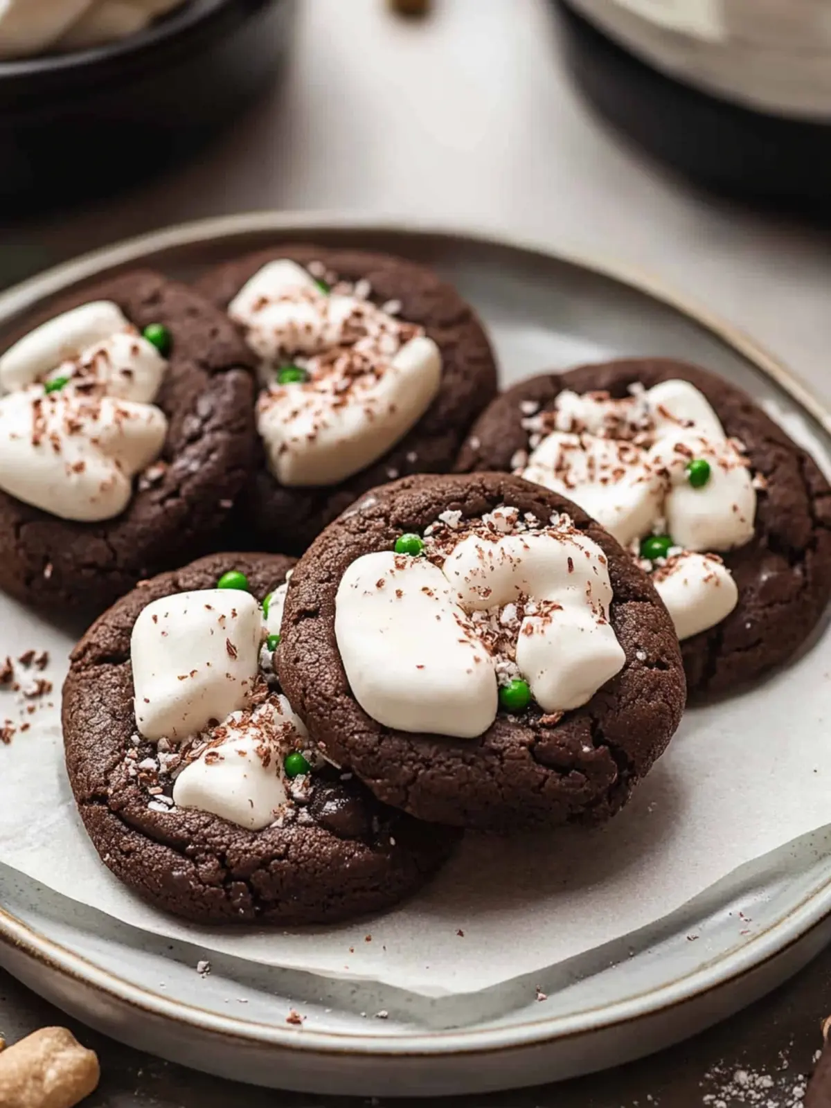 Heavenly Hot Cocoa Cookies with Marshmallows to Delight You 2 Hot Cocoa Cookies with Marshmallows