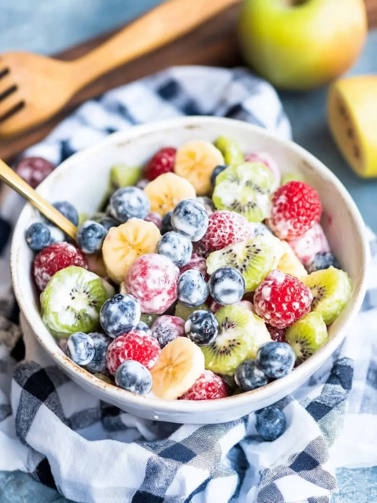 Vibrant Fresh Fruit Rainbow Salad for a Guilt-Free Treat 2 Fresh Fruit Rainbow Salad