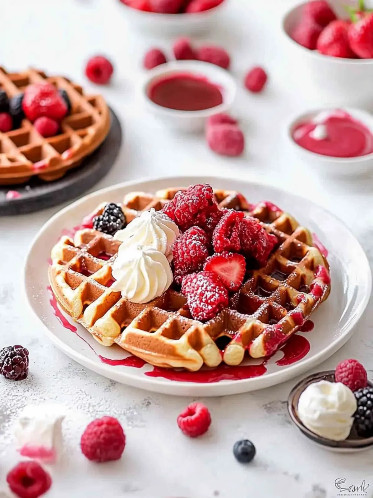 Healthy Red Velvet Waffles You’ll Crave Every Morning 3 Red Velvet Waffles