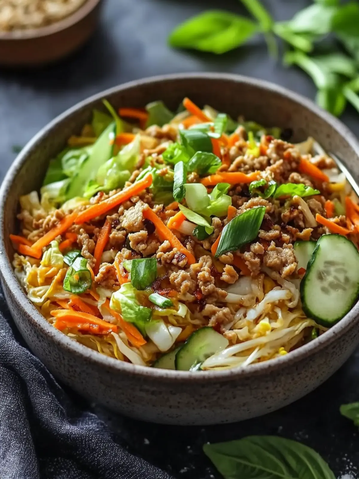 Delicious Egg Roll in a Bowl: Your Quick Low-Carb Fix 5 Egg Roll in a Bowl
