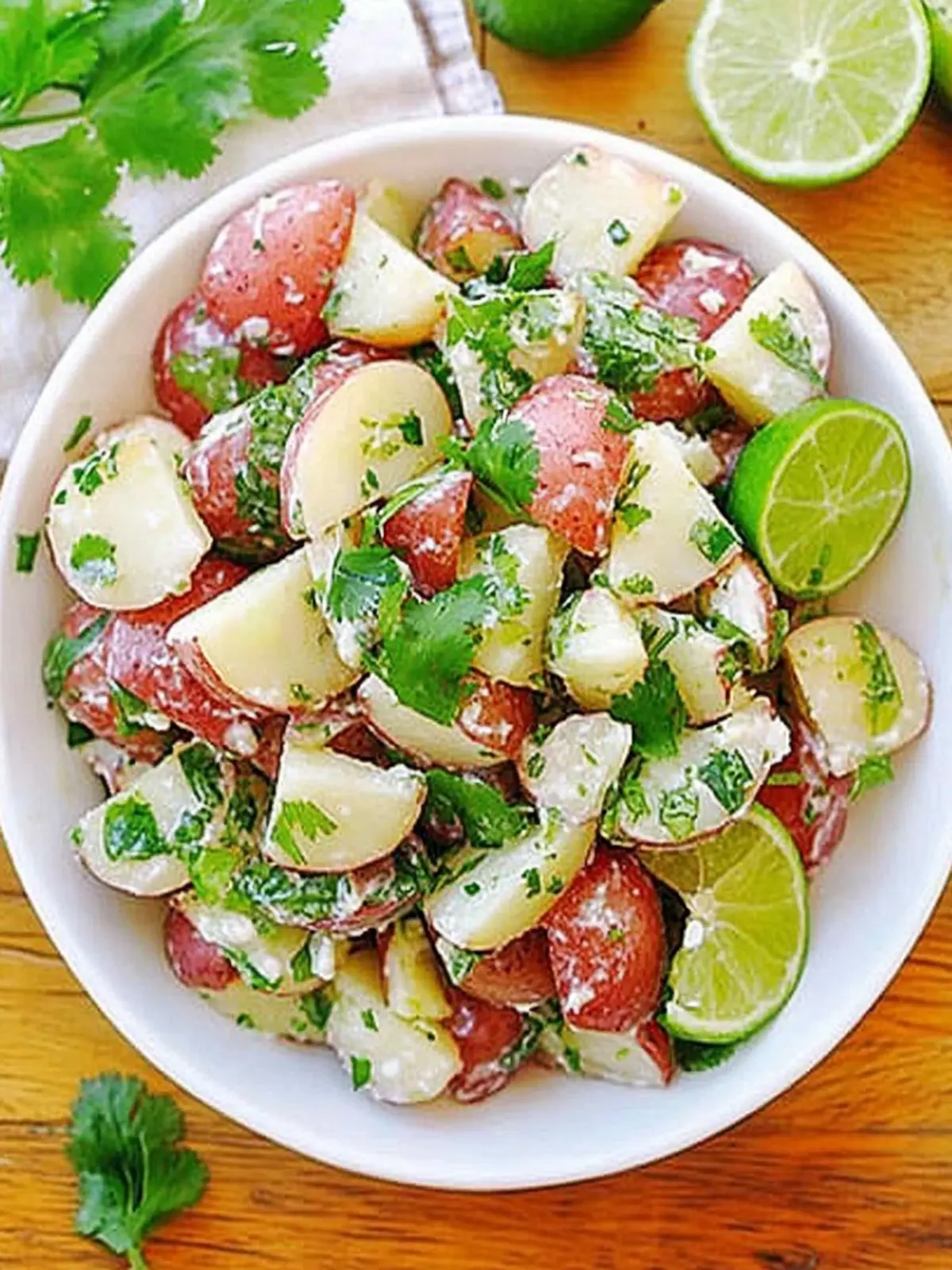 Zesty Cilantro Lime Potato Salad for a Healthy Summer Kick 4 Cilantro Lime Potato Salad