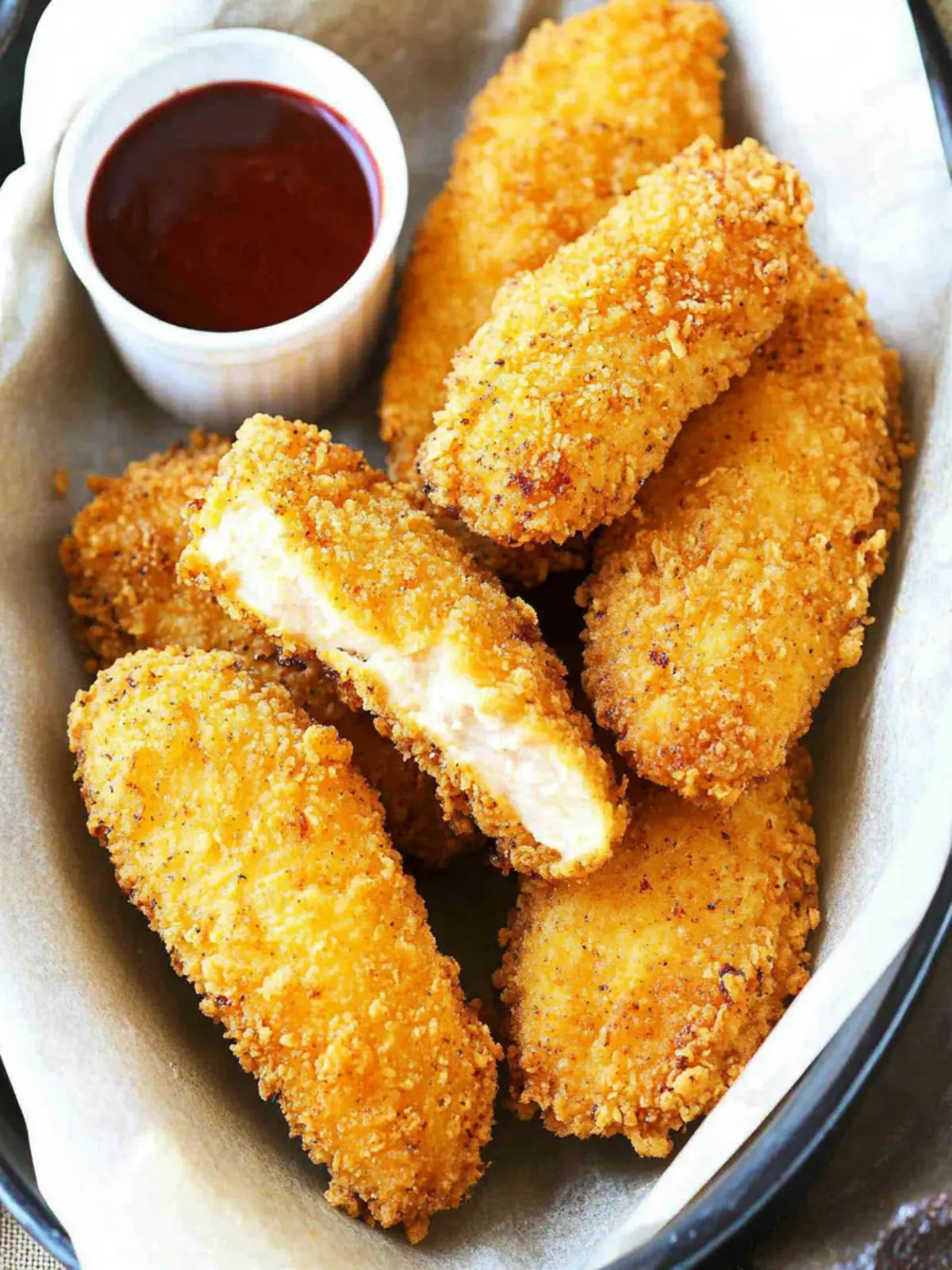 Crispy Oven-Fried Chicken Tenders for Guilt-Free Indulgence 5 Oven-Fried Chicken Tenders