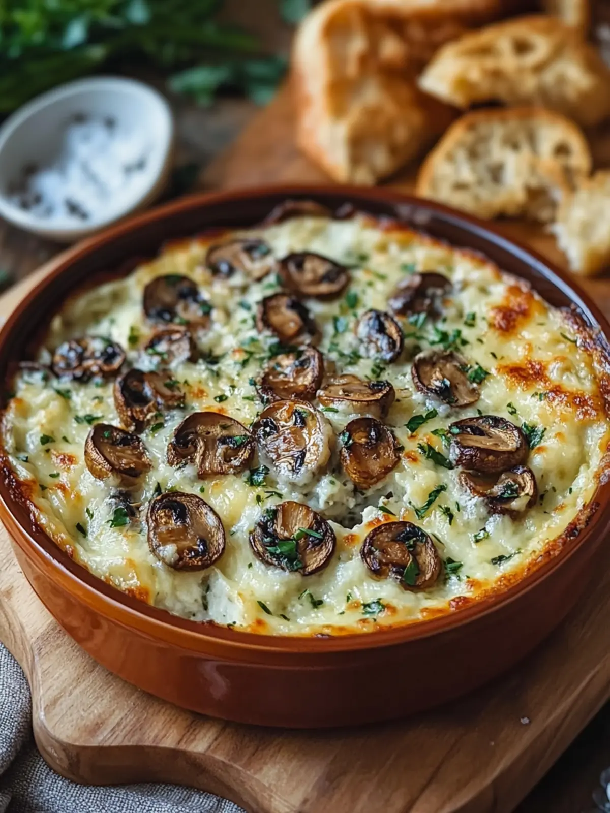 Irresistible Stuffed Mushroom Dip for Cozy Gatherings 4 Stuffed Mushroom Dip