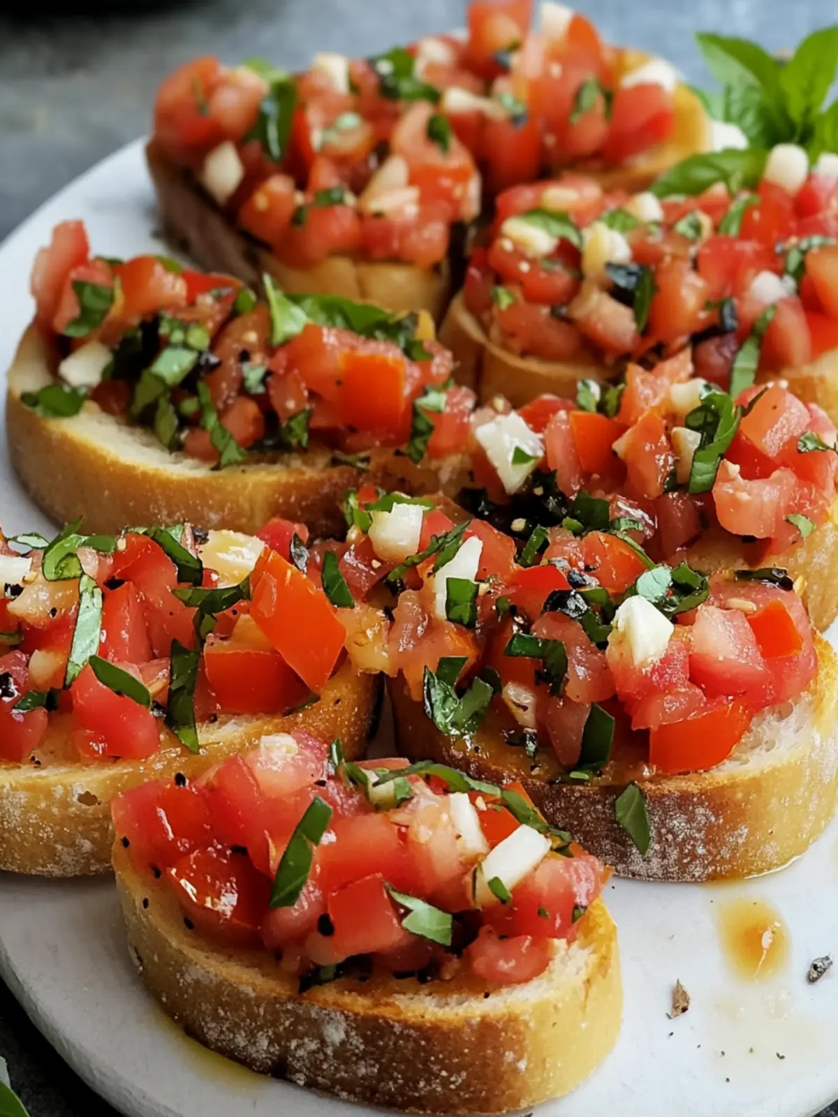 Delicious Tomato Bruschetta Recipe with Balsamic Bliss 5 Tomato Bruschetta Recipe