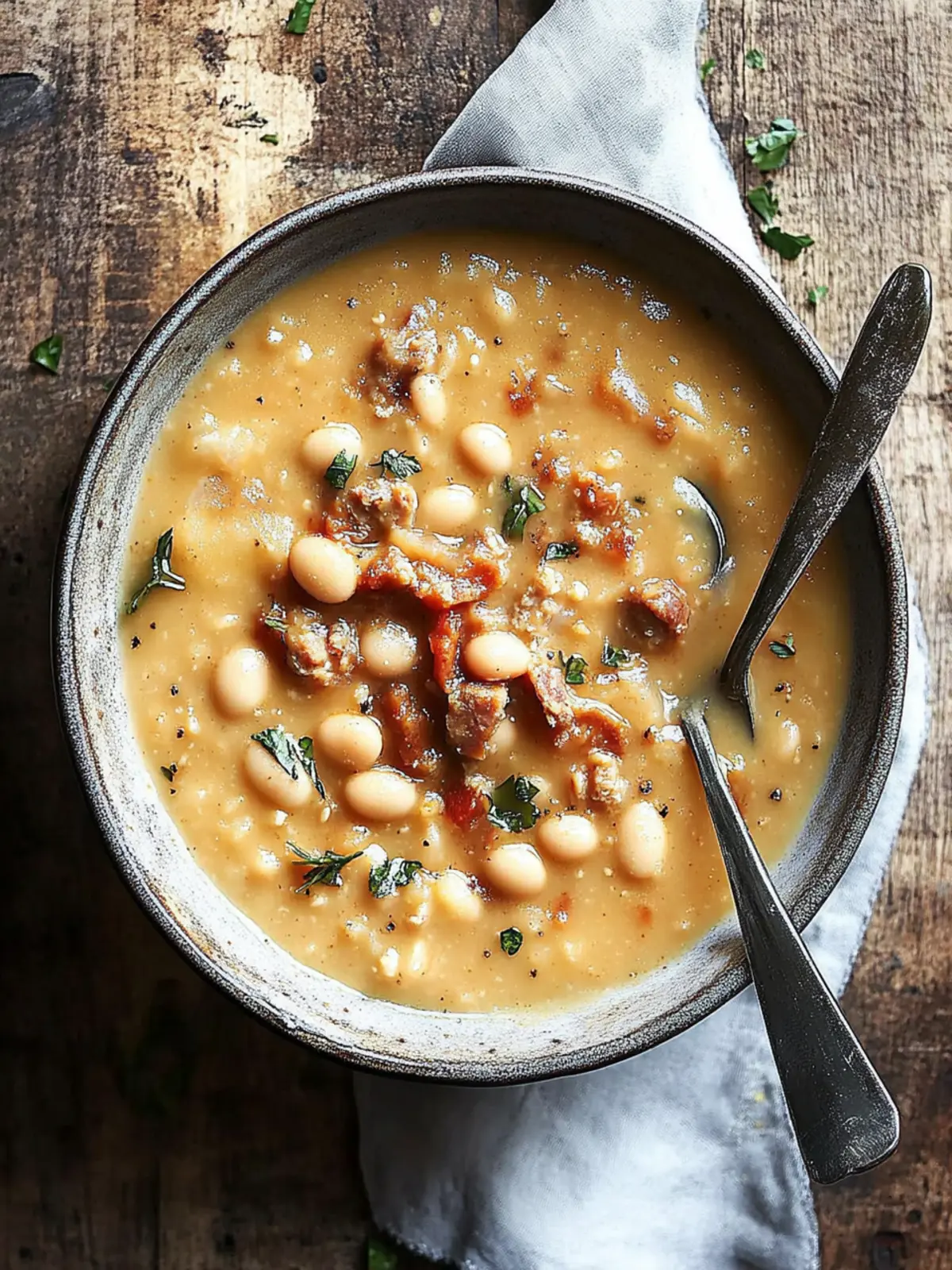 Creamy Bean Soup with Sausage: Cozy Up in 30 Minutes 4 Creamy Bean Soup with Sausage