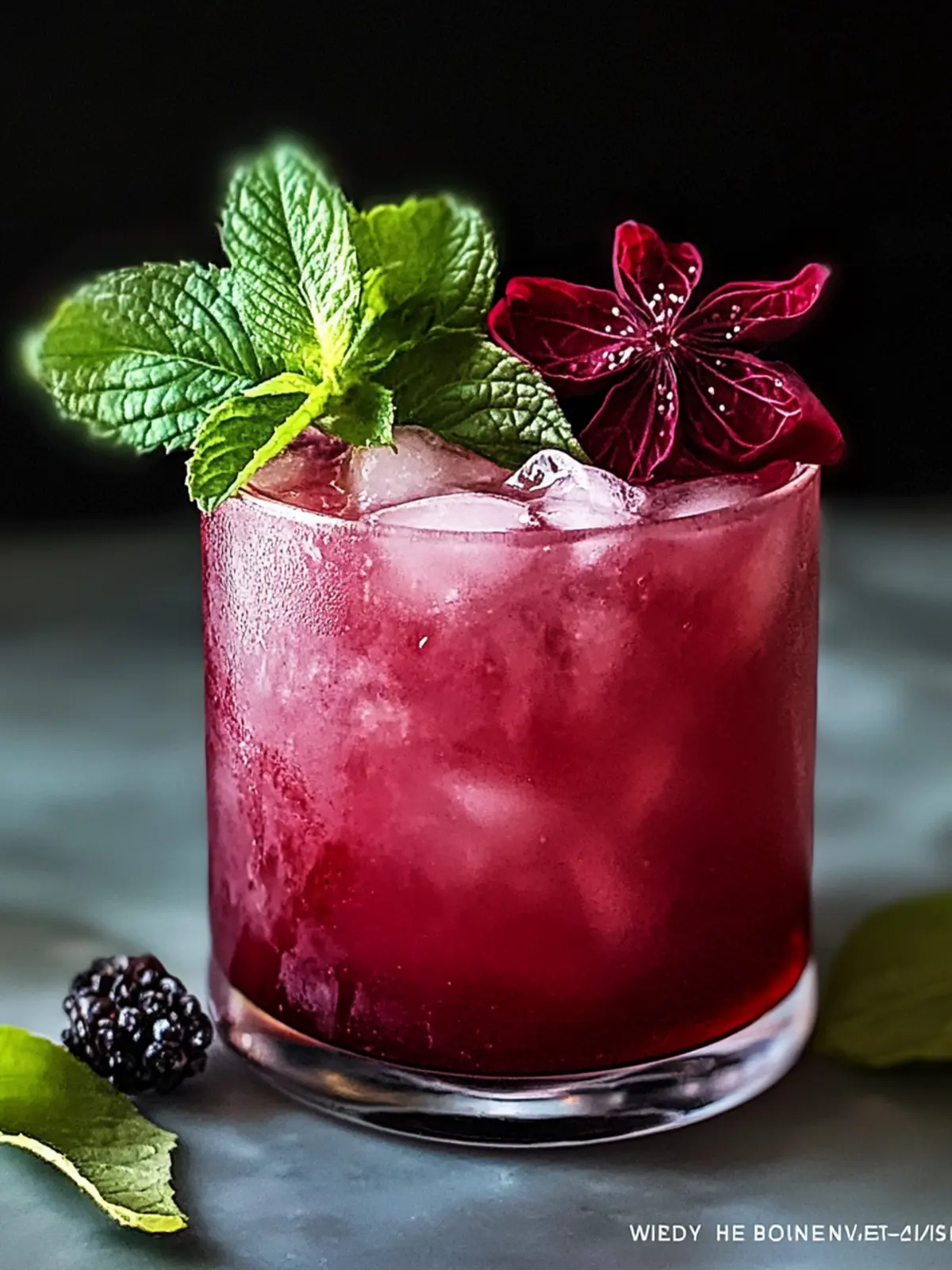 Spiced Hibiscus Bourbon Smash: Your New Favorite Festive Sip 2 Spiced Hibiscus Bourbon Smash
