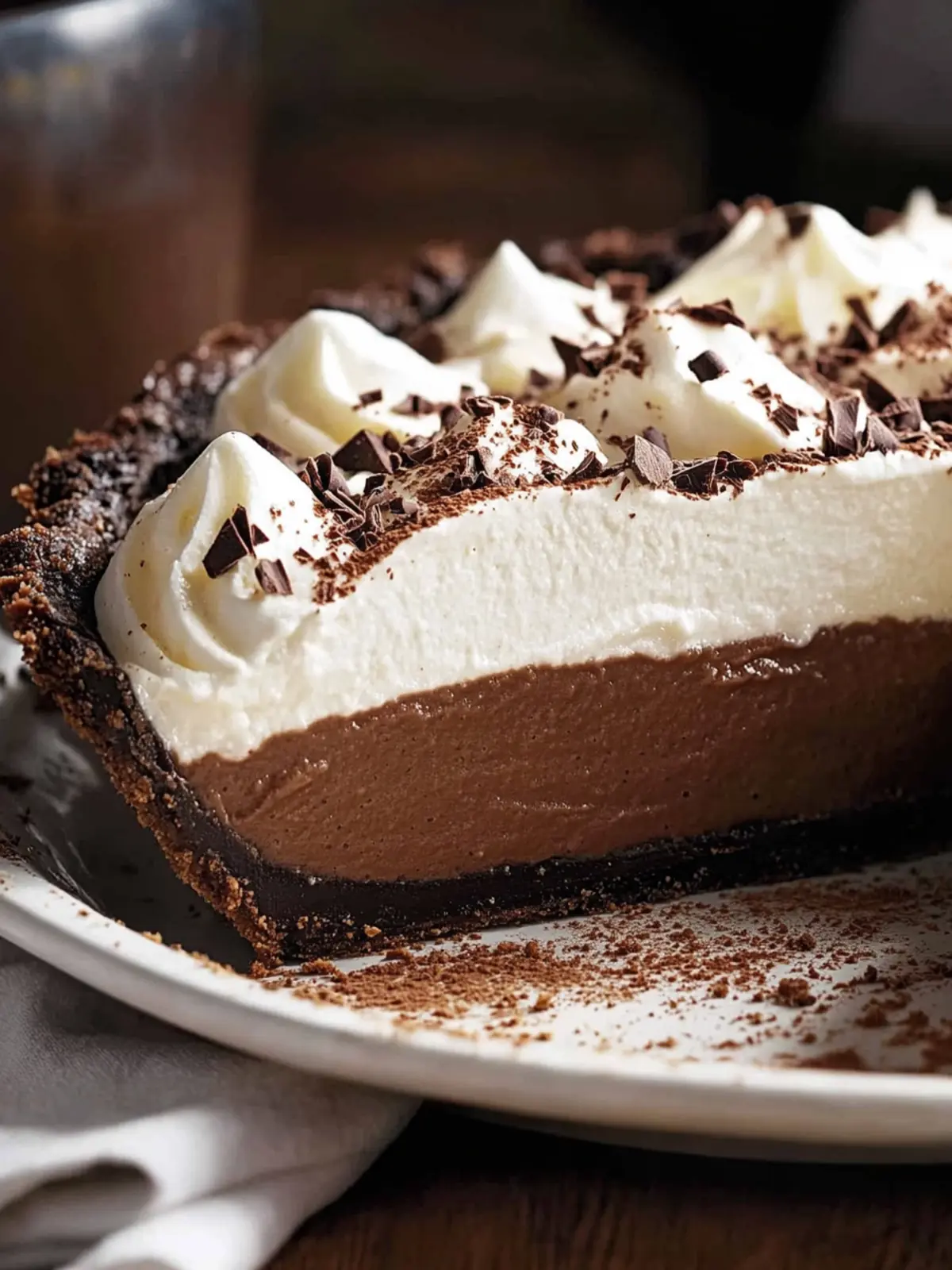 Irresistible Chocolate Cream Pie: Easy No-Bake Delight 4 Chocolate Cream Pie