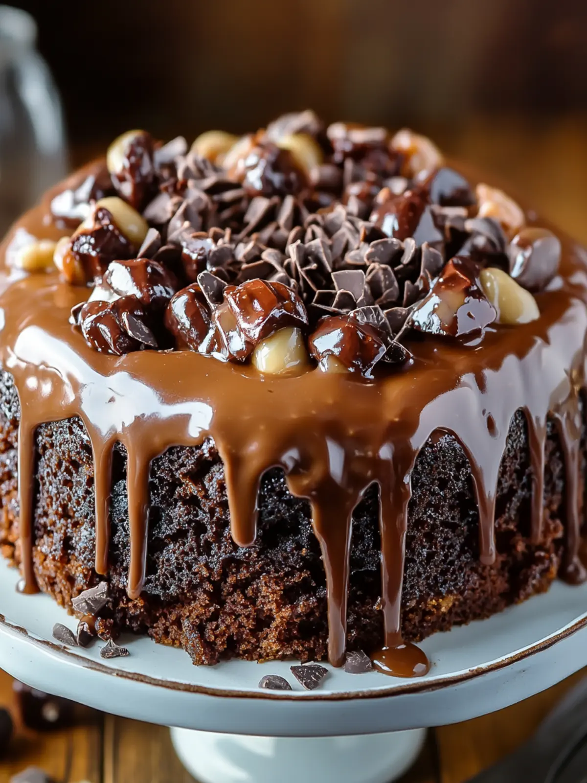 Irresistible Chocolate Turtle Cake to Delight Any Dessert Lover 2 Chocolate Turtle Cake