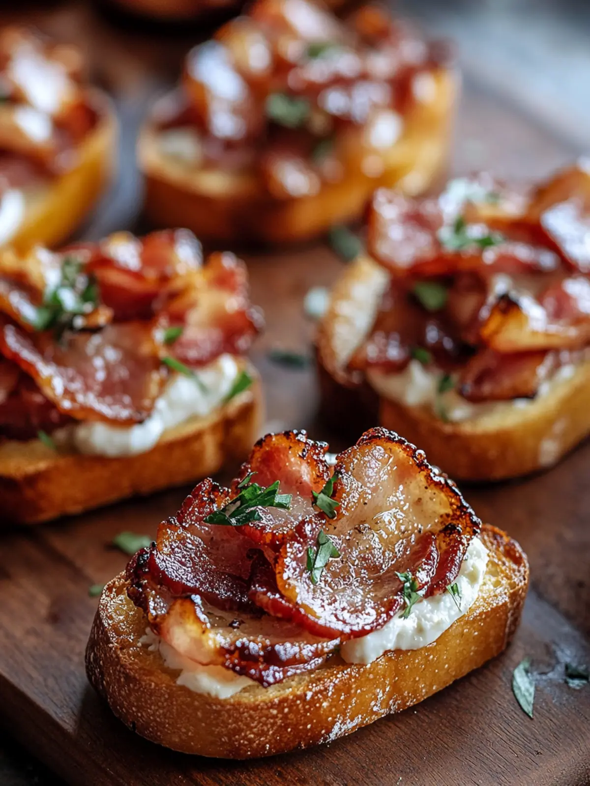 Irresistible Million Dollar Bacon Crostini for Festive Gatherings 2 Million Dollar Bacon Crostini