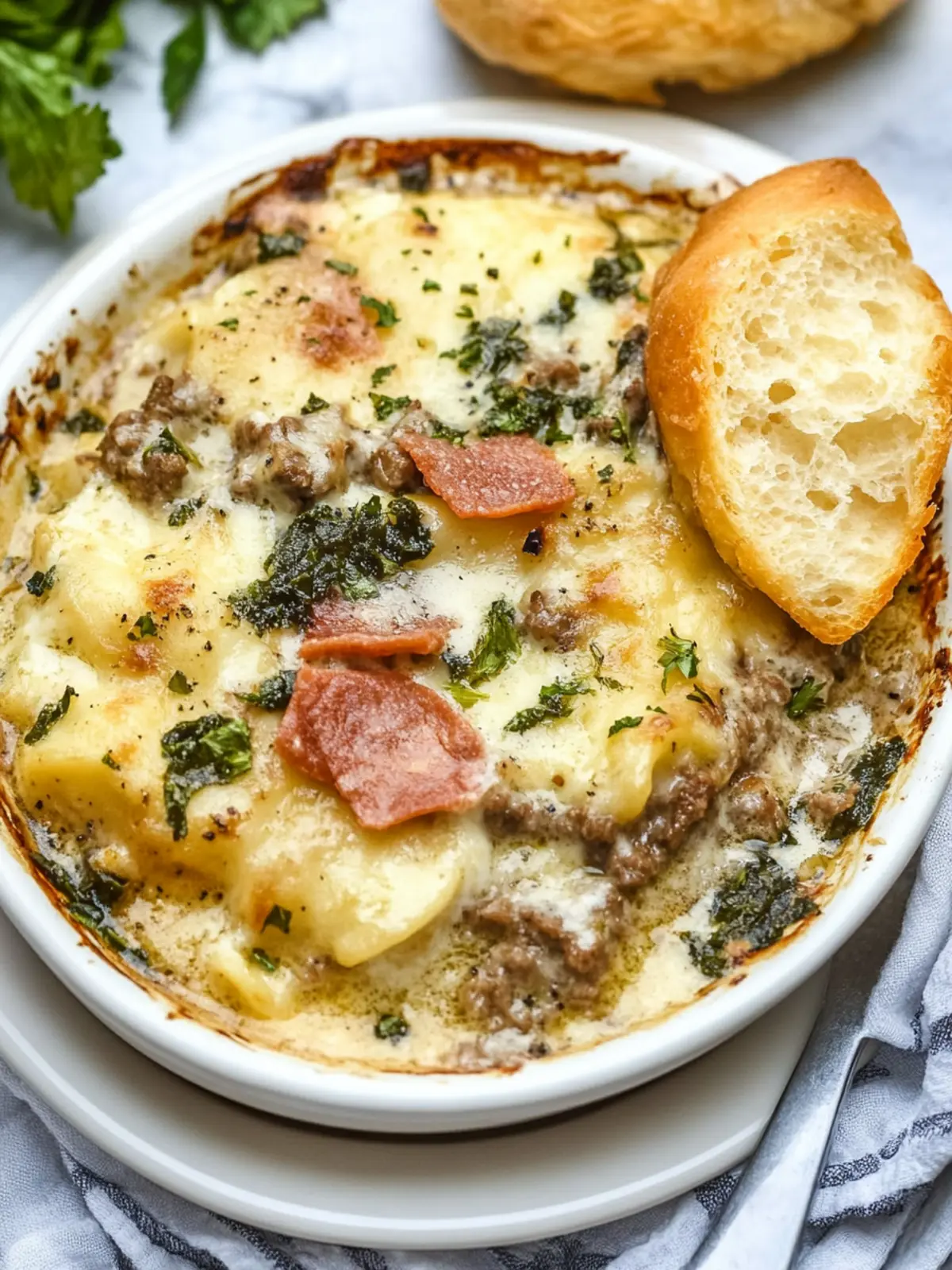 Creamy Zuppa Toscana Casserole for Ultimate Comfort Food 5 Zuppa Toscana Casserole