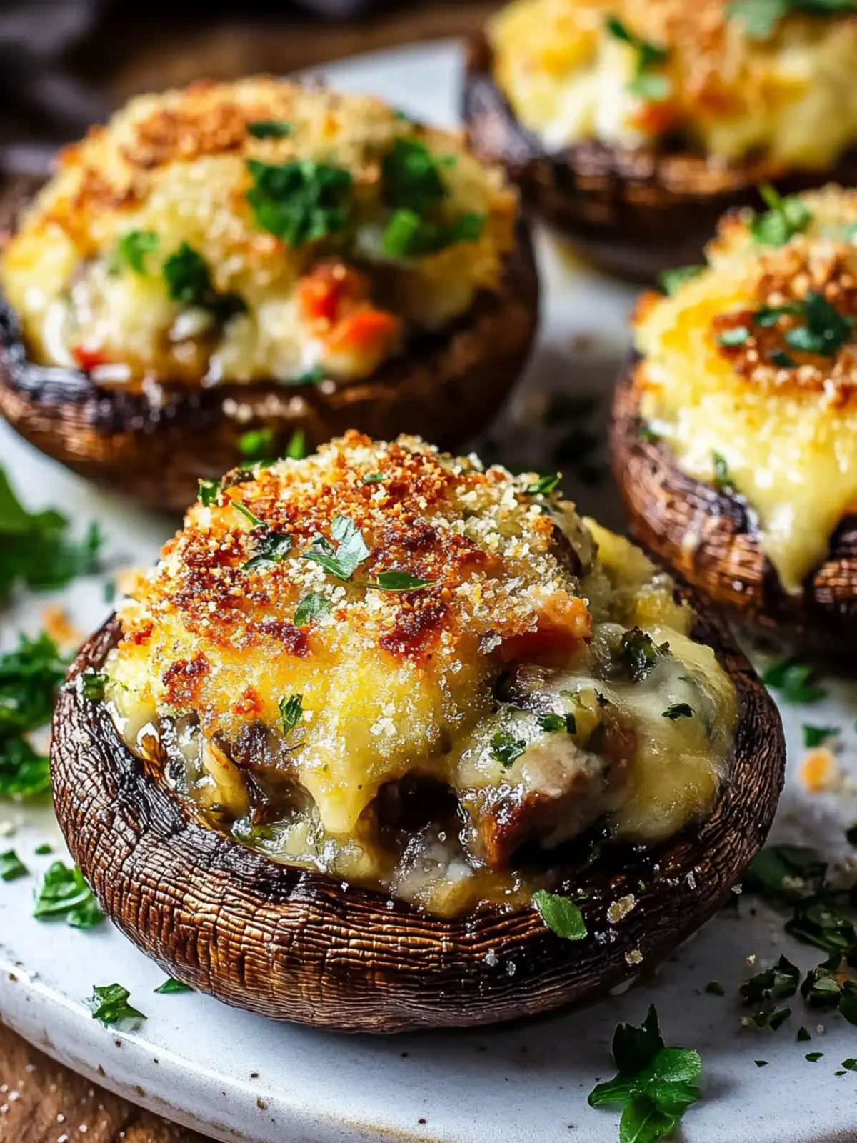 Customize Your Stuffed Portobello Mushrooms for Ultimate Flavor 2 Stuffed Portobello Mushrooms