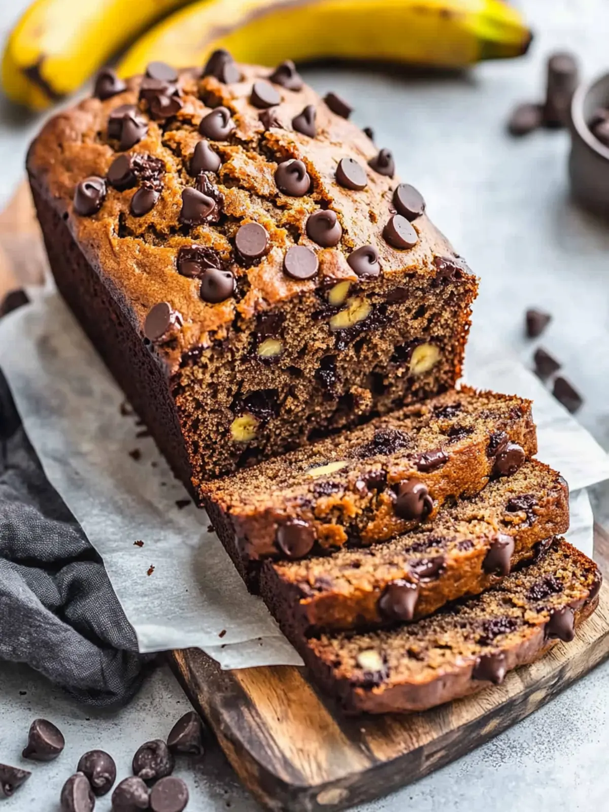 Super Moist Chocolate Chip Banana Bread That Will Wow You 2 Super Moist Chocolate Chip Banana Bread