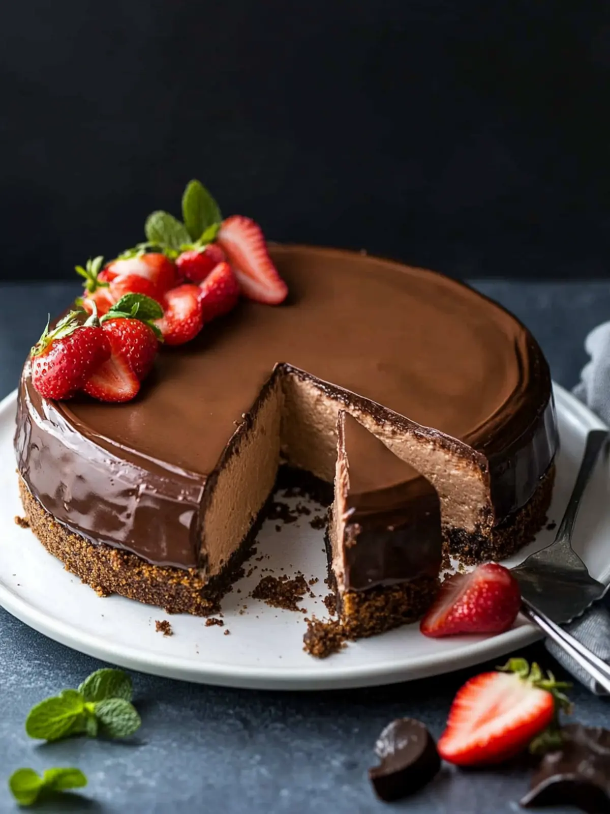 Indulge in Creamy Nutella Cheesecake – No-Bake Bliss 4 Nutella Cheesecake