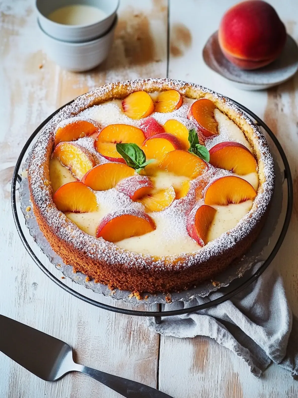 Gluten-Free Peach Yogurt Cake That's Moist and Irresistible 3 Peach yogurt cake (gluten free)