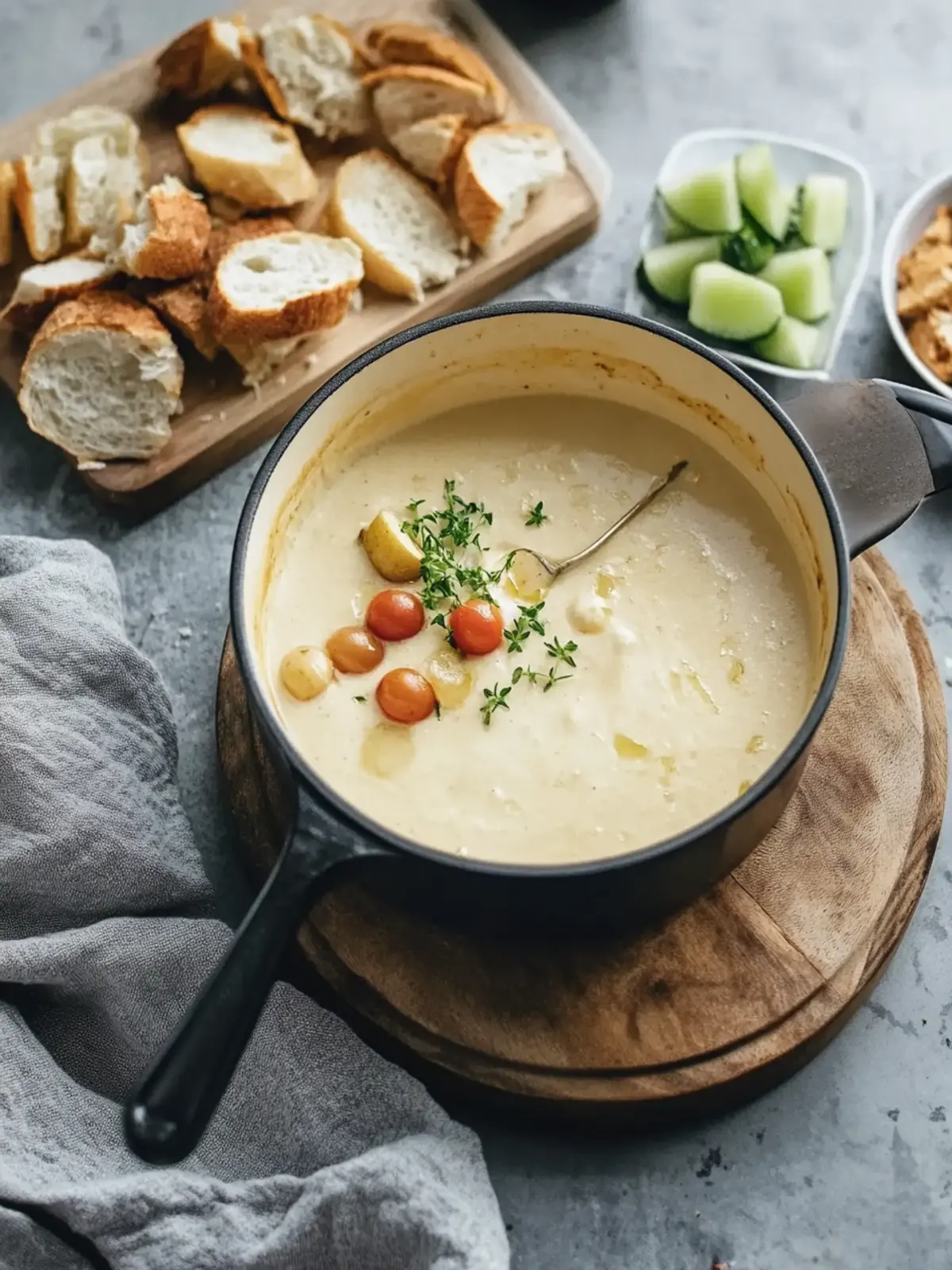 Delicious Vegan Cheese Fondue: Cozy Night In Delight! 4 Vegan Cheese Fondue