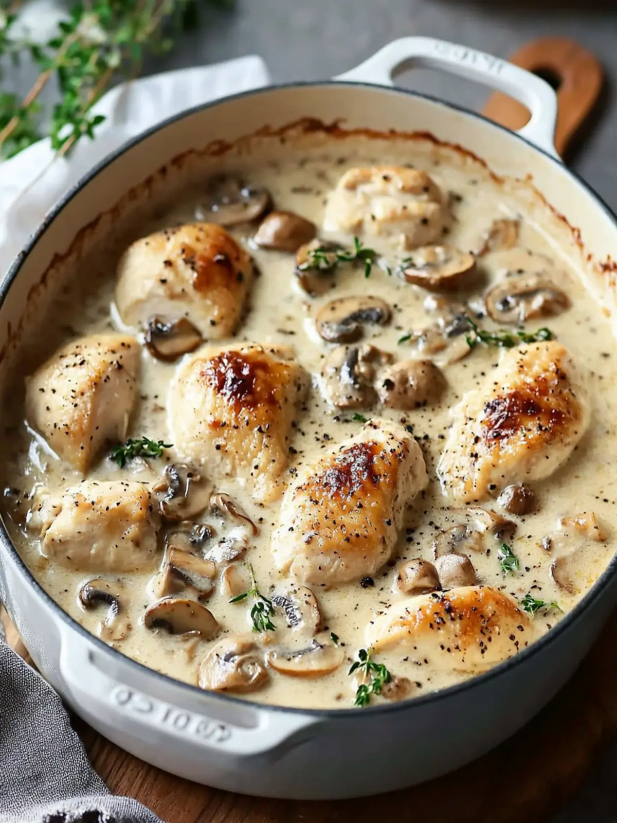 Cream of Mushroom Soup Chicken Bake for Cozy Family Nights 3 Cream of Mushroom Soup Chicken Bake
