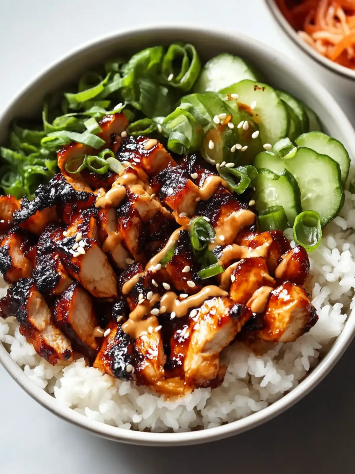 Savory Korean BBQ Chicken Bowls: Your Easy Weeknight Delight 5 Korean BBQ Chicken Bowls (Easy Weeknight Recipe!)