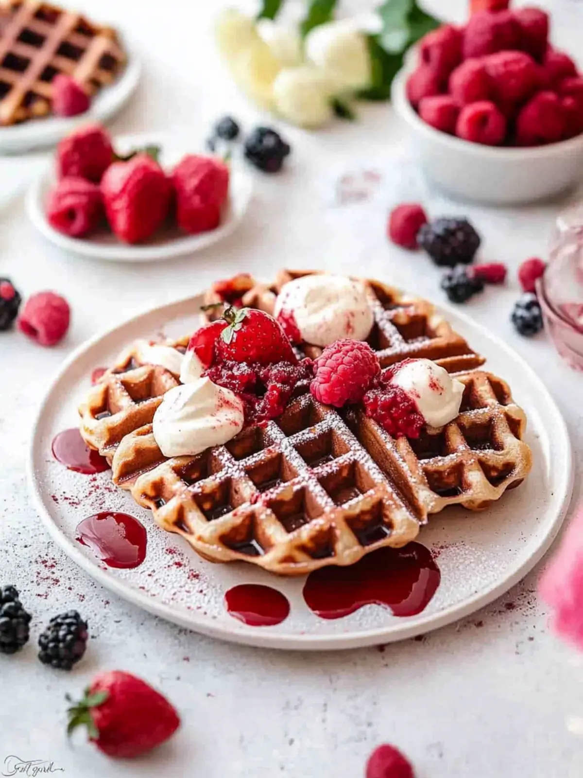Healthy Red Velvet Waffles You’ll Crave Every Morning 5 Red Velvet Waffles
