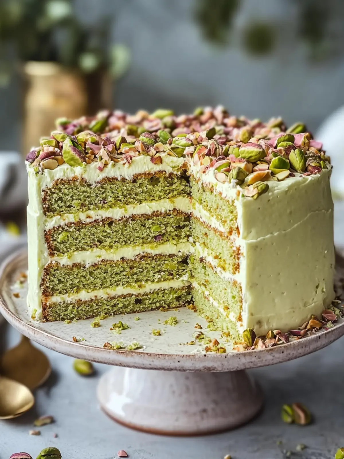Pistachio Mascarpone Layer Cake: A Dreamy Delight to Indulge 4 Pistachio Mascarpone Layer Cake: A Dreamy Delight!