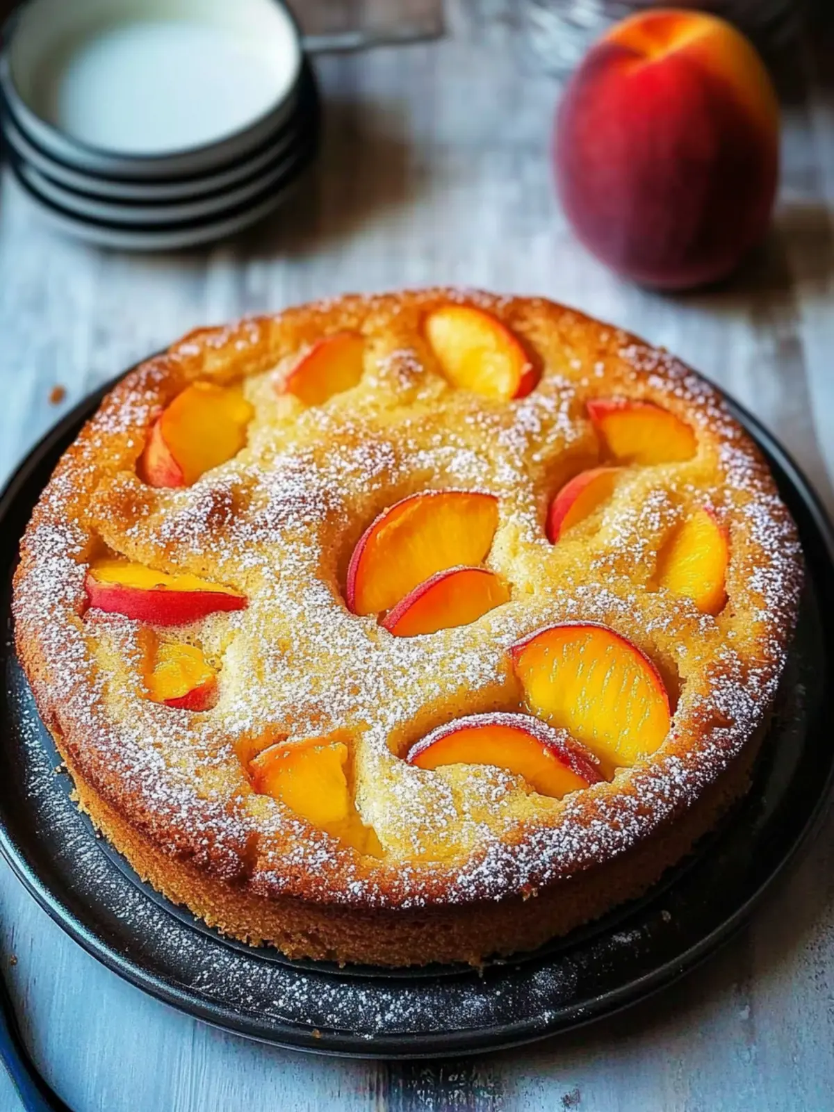 Gluten-Free Peach Yogurt Cake That's Moist and Irresistible 2 Peach yogurt cake (gluten free)