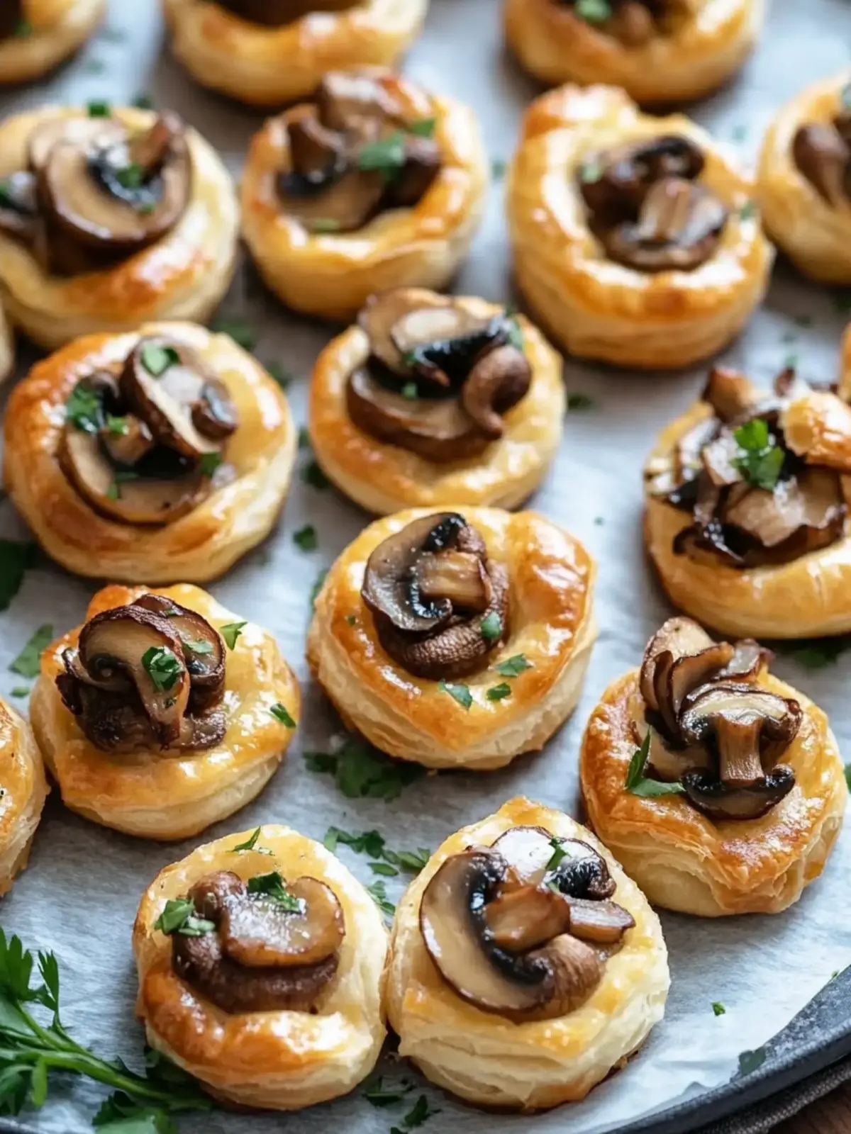 Savory Mushroom Puff Pastry Bites for Effortless Entertaining 3 Mushroom Puff Pastry Bites
