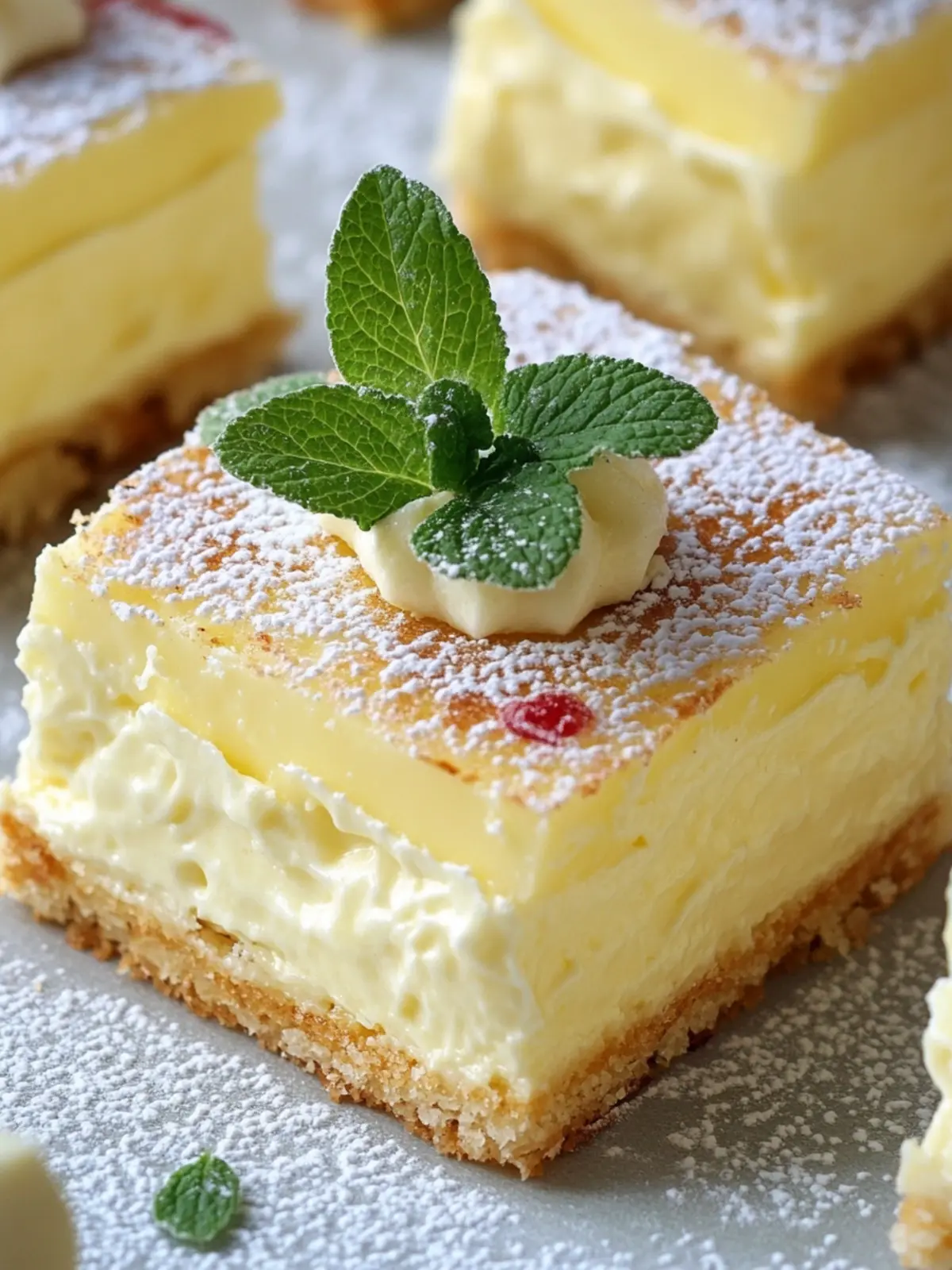 Irresistible Vanilla Custard Cream Squares for Your Sweet Cravings 3 Vanilla Custard Cream Squares