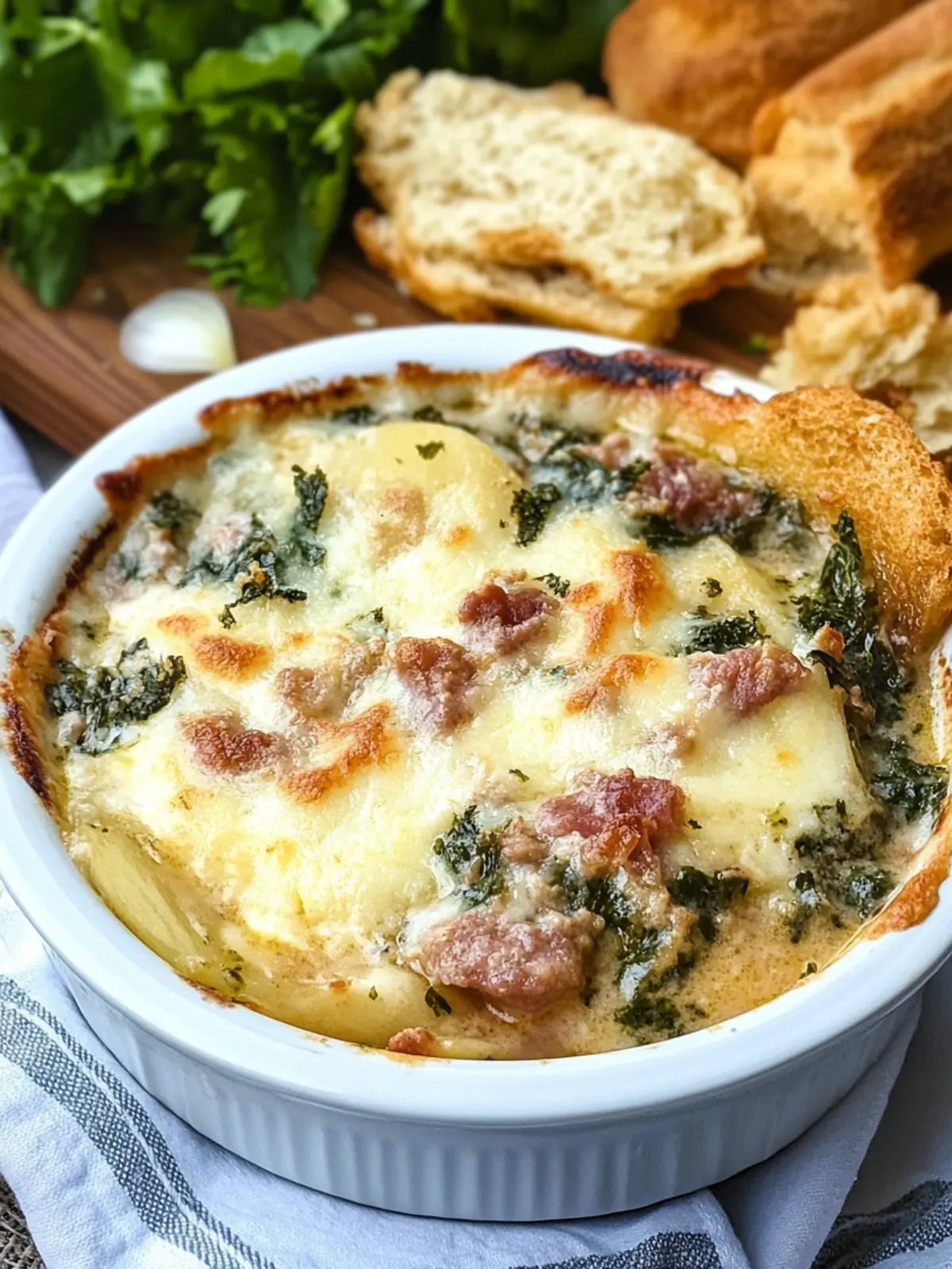 Creamy Zuppa Toscana Casserole for Ultimate Comfort Food 2 Zuppa Toscana Casserole
