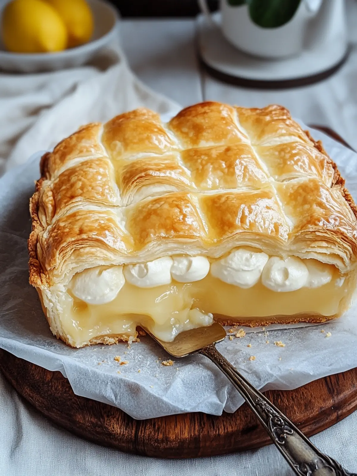 Not A Pie But Gold: Indulge in this Fluffy Yeast Dessert 2 Not A Pie But Gold: A Rich, Yeast-Risen Dessert with Old-World Flavor