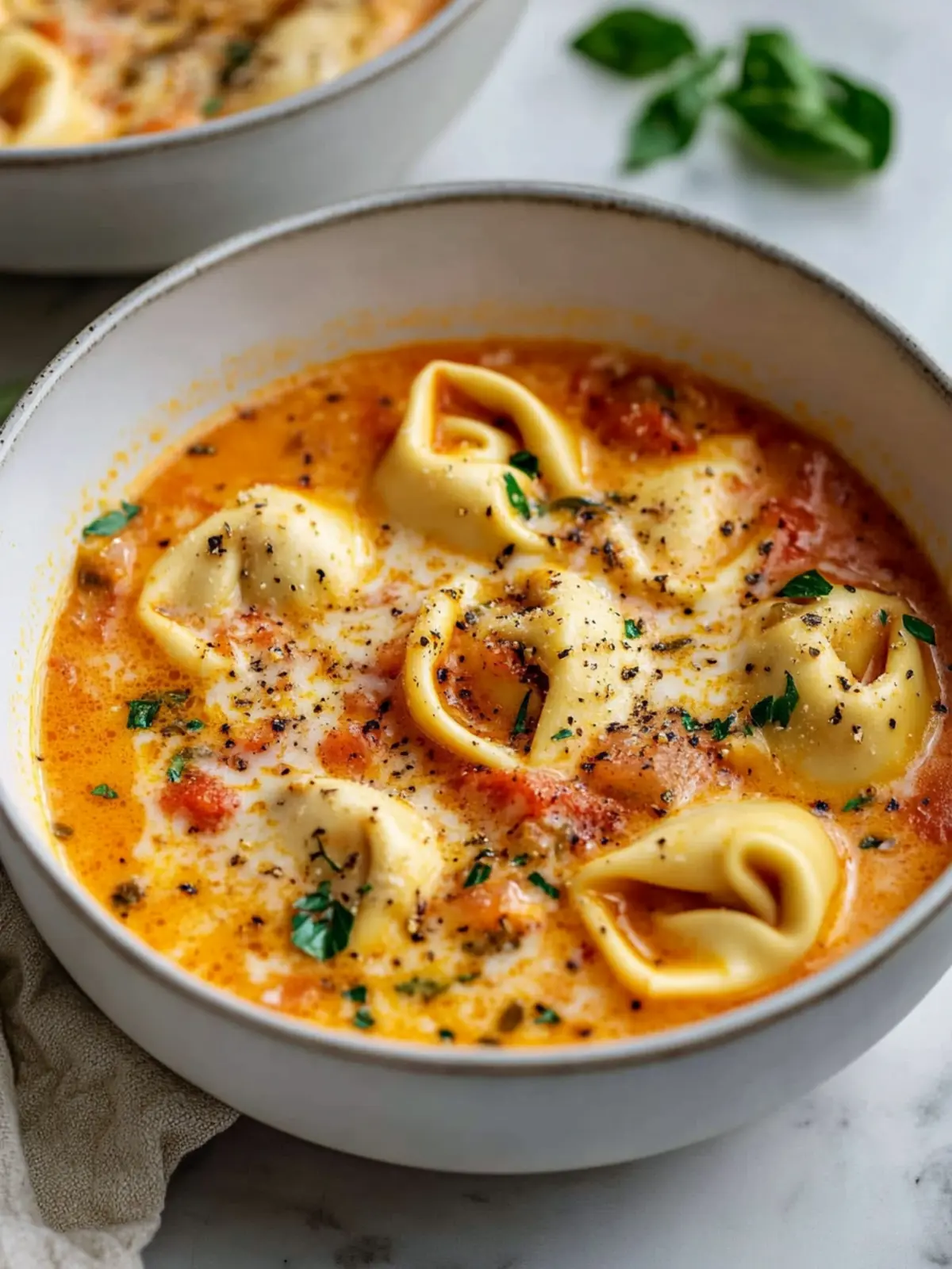 Creamy Cheesy Tomato Tortellini Soup for Cozy Nights 2 Cheesy Tomato Tortellini Soup