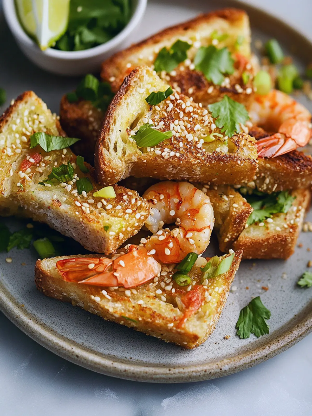 Crispy Shrimp Toast: A Delicious Takeout Classic Reimagined 4 Shrimp Toast: A Chinese Takeout Classic
