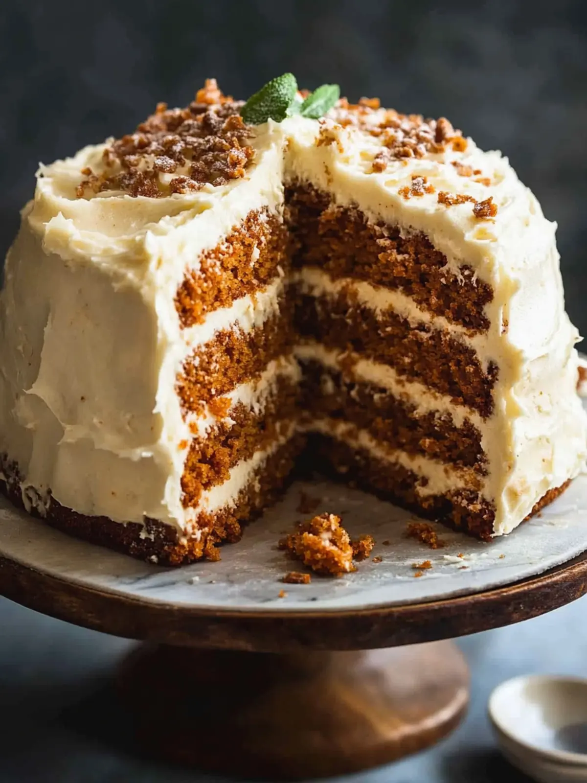 Irresistibly Moist Carrot Cake with Dreamy Cream Cheese Frosting 3 Carrot Cake
