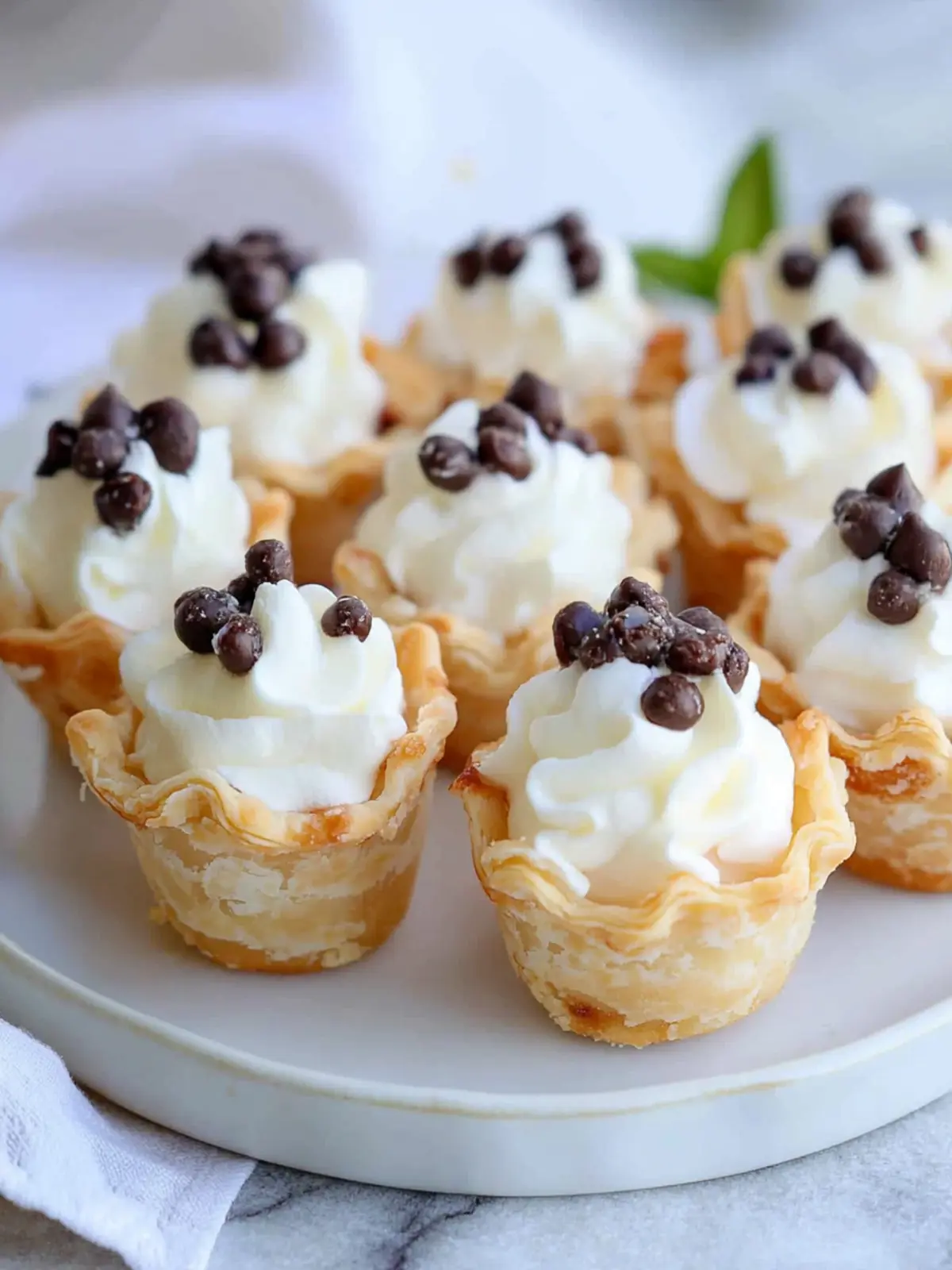 Mini Cannoli Cream Pastry Cups for Effortless Sweet Bliss 4 Mini Cannoli Cream Pastry Cups