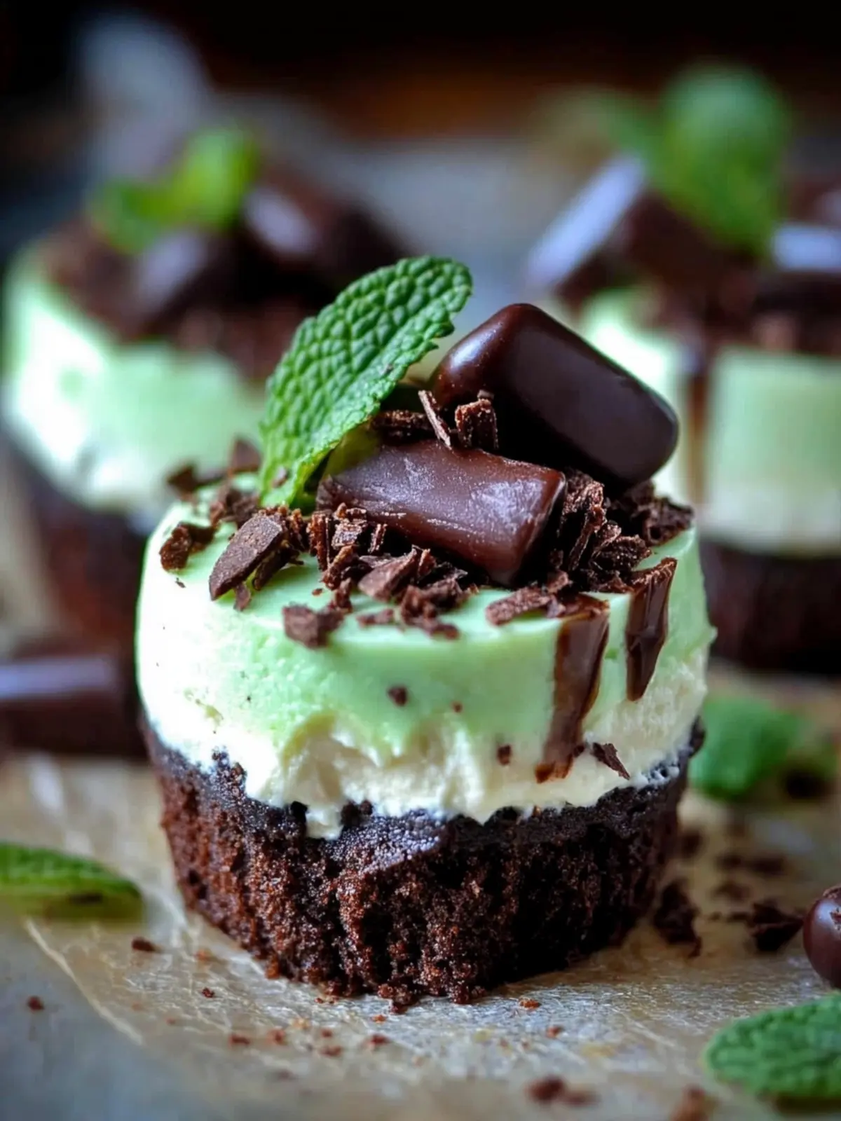 Andes Mint Mini Cheesecakes: A Sweet Treat for Any Occasion 5 Andes Mint Mini Cheesecakes