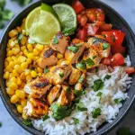Delicious Street Corn Chicken Rice Bowl for Quick Weeknight Dinners 5 Street Corn Chicken Rice Bowl