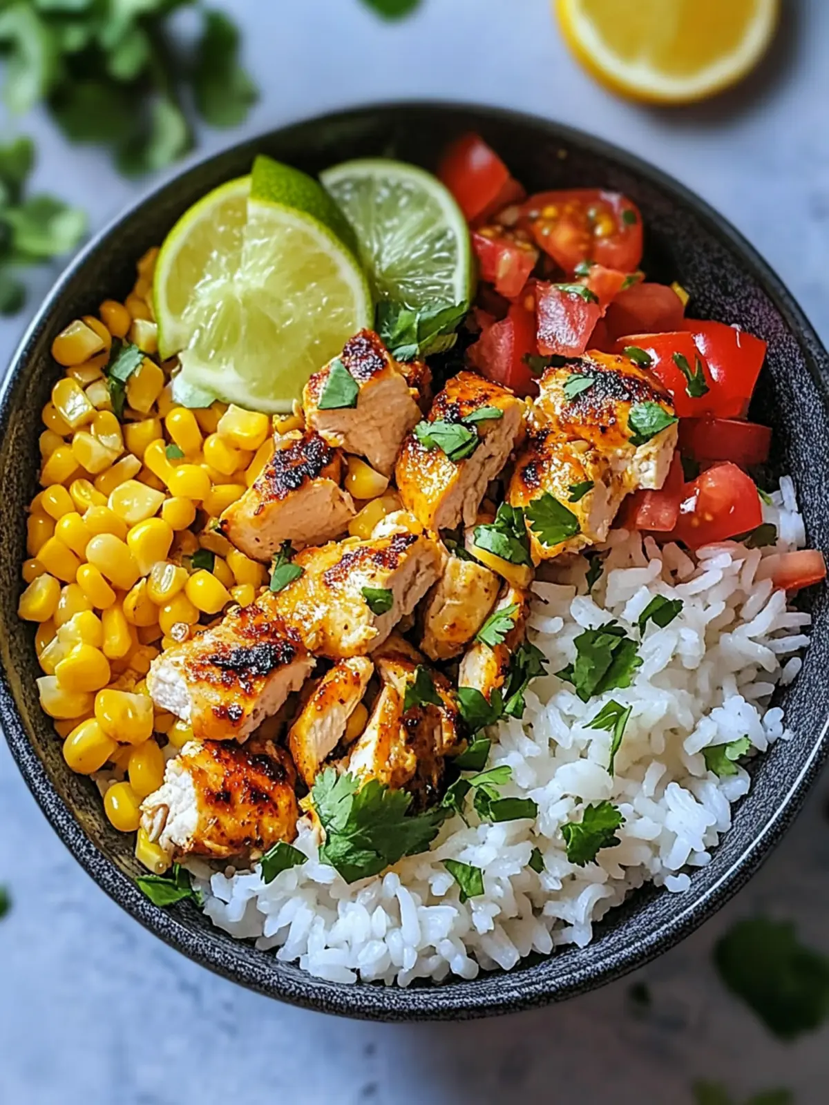 Delicious Street Corn Chicken Rice Bowl for Quick Weeknight Dinners 5 Street Corn Chicken Rice Bowl