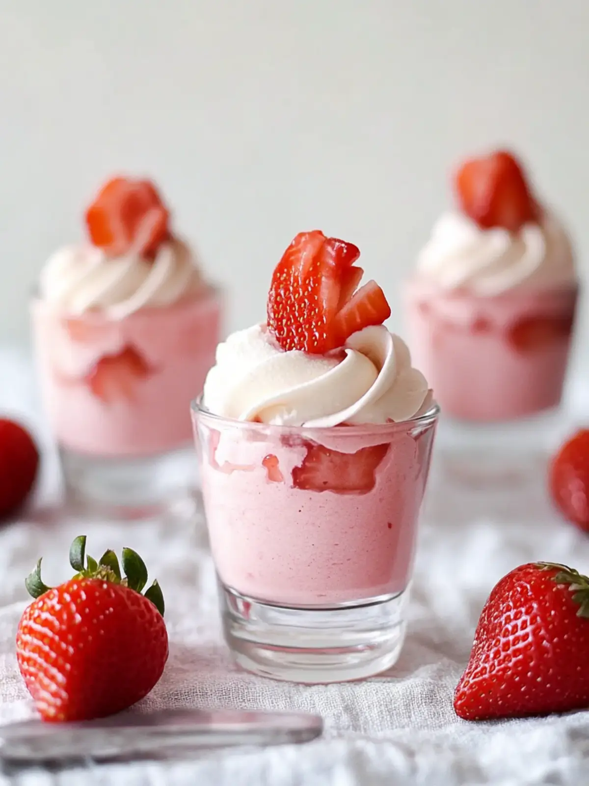 Decadent Strawberry Mousse: Easy, Guilt-Free Dessert Bliss 5 Strawberry Mousse