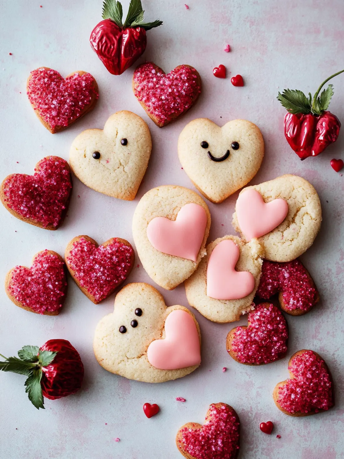 Sweeten Your Valentine’s Day with Adorable Heart Cookies 2 Valentine’s Cookies