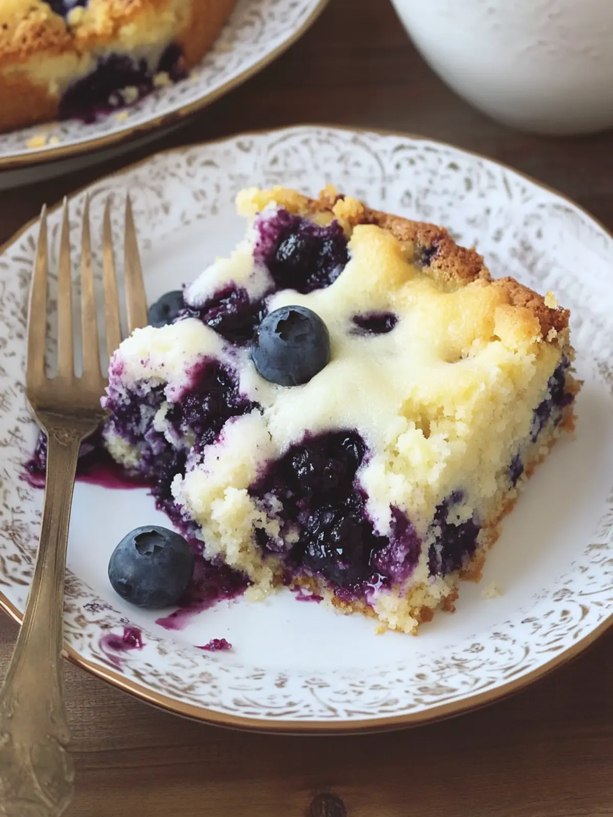 Make Easy Blueberry Dump Cake in Just 4 Simple Steps 4 Blueberry Dump Cake